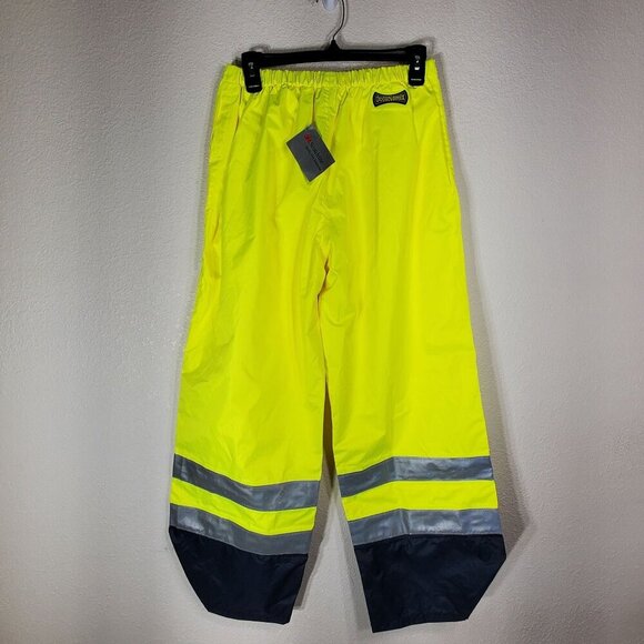 Occunomix XL Lux-Tenr High-Visibility ANSI/ISEA 107-2010 Class E Rain Pants - Picture 7 of 10
